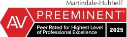 AV Preeminent award 2025